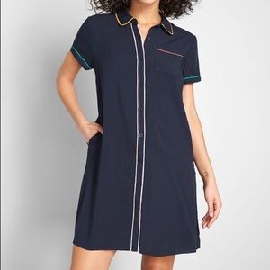 ModCloth Primary Pick Shirtdress